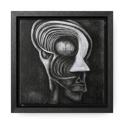 Brain 24, Valentinii, Gallery Canvas Wraps, Square Frame