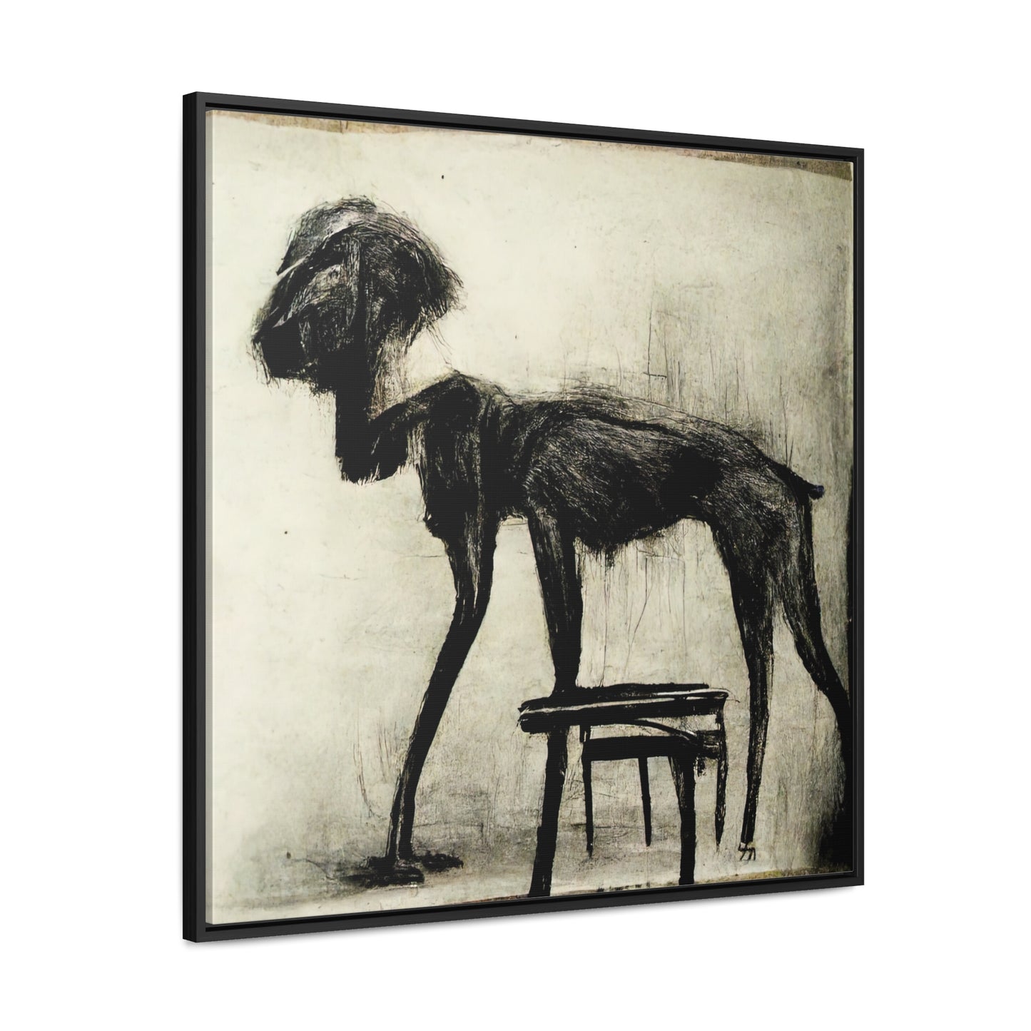 Dogs and Puppies 27, Valentinii, Gallery Canvas Wraps, Square Frame