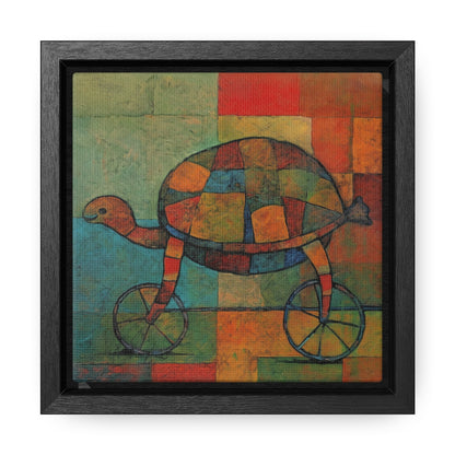 Turtle 19, Gallery Canvas Wraps, Square Frame