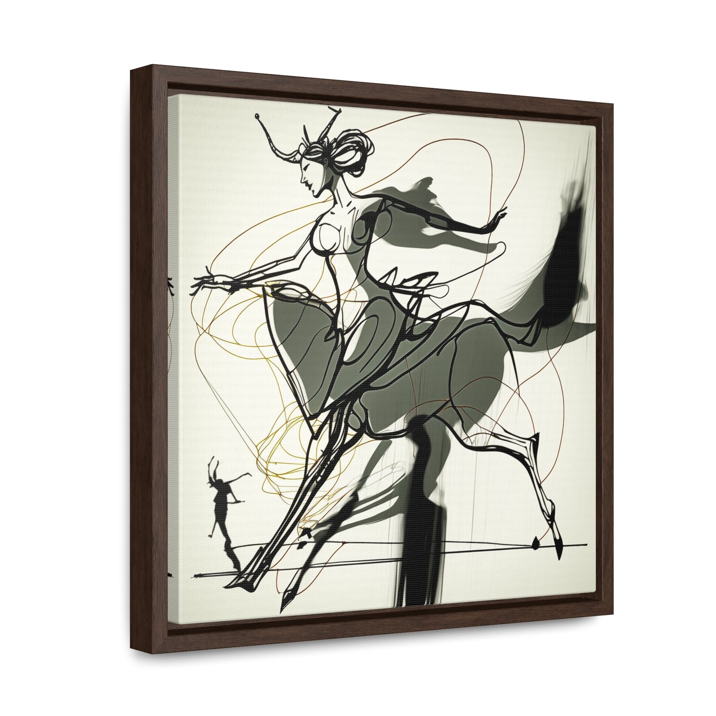 Naivia 20, Gallery Canvas Wraps, Square Frame