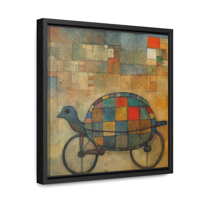 Turtle 9, Gallery Canvas Wraps, Square Frame