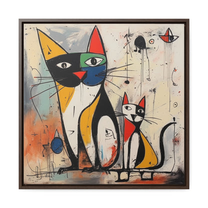 Cat 40, Gallery Canvas Wraps, Square Frame