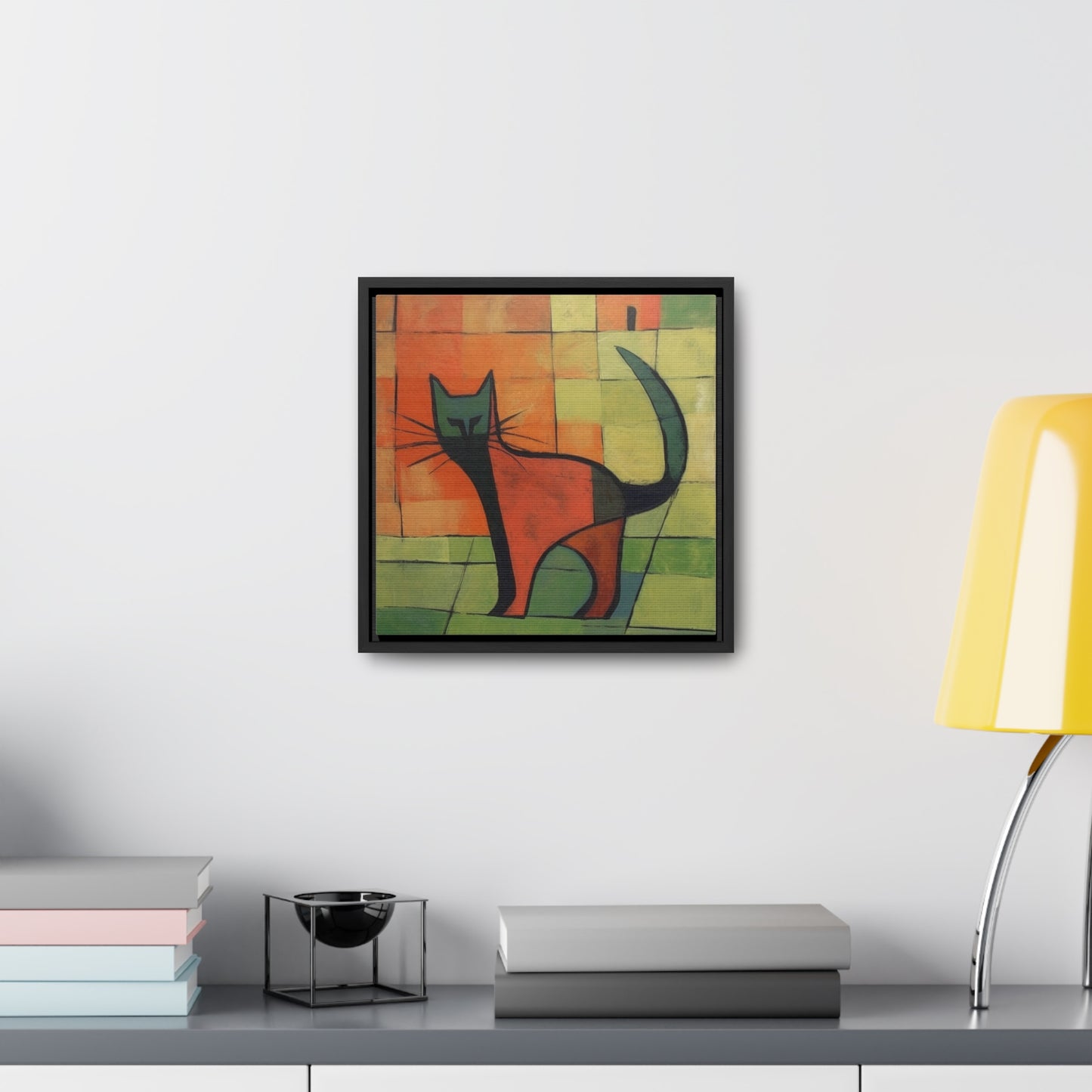 Cat 22, Gallery Canvas Wraps, Square Frame