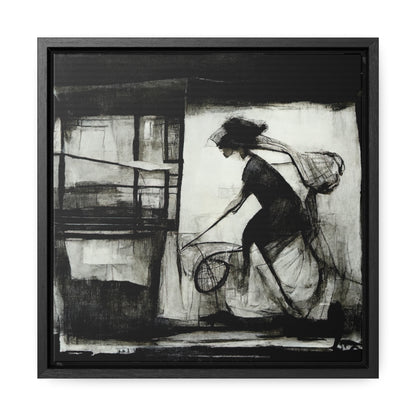 Domestic Memories 41, Valentinii, Gallery Canvas Wraps, Square Frame