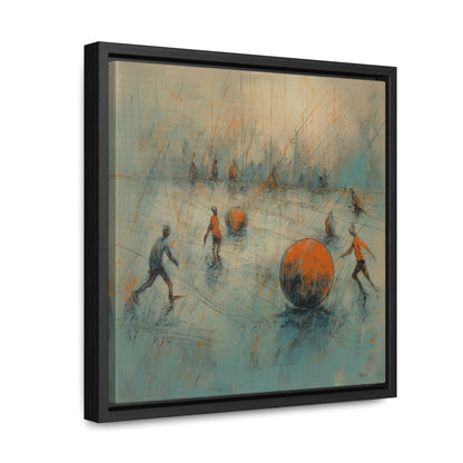 Childhood 28, Gallery Canvas Wraps, Square Frame