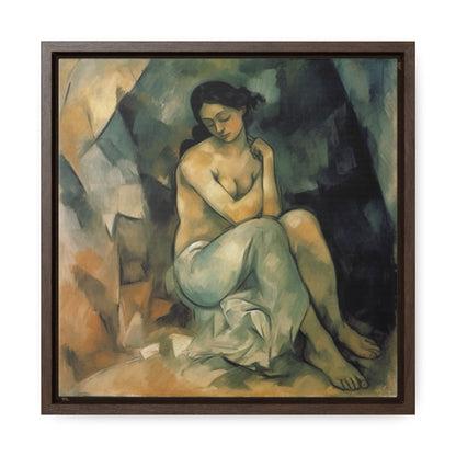 Women, Valentinii, Gallery Canvas Wraps, Square Frame