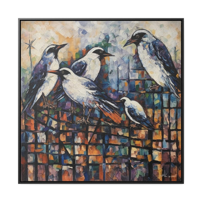 Bird 23, Gallery Canvas Wraps, Square Frame