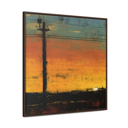 Land of the Sun 82, Valentinii, Gallery Canvas Wraps, Square Frame