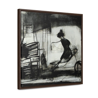 Domestic Memories 25, Valentinii, Gallery Canvas Wraps, Square Frame