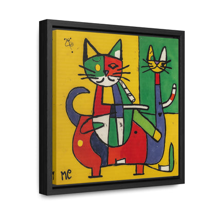 Cat 150, Gallery Canvas Wraps, Square Frame