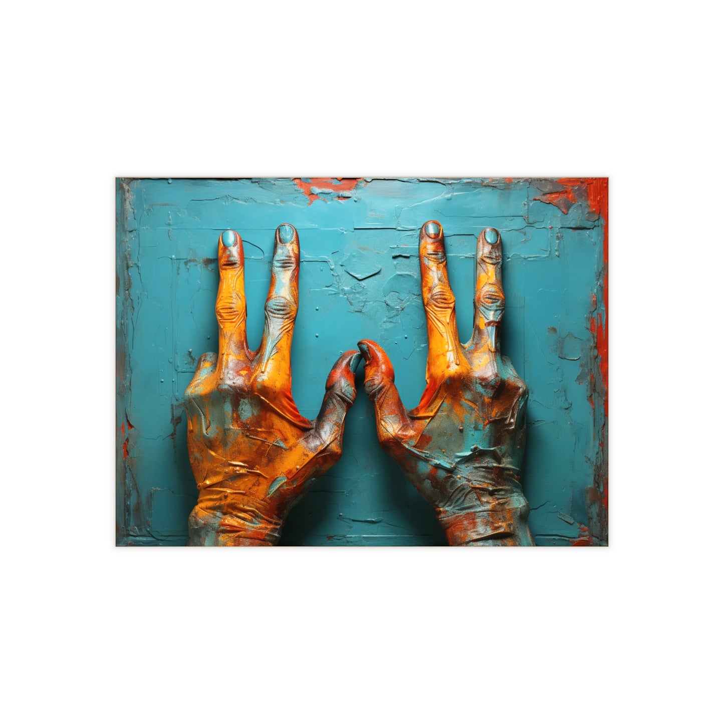 Hands 113, Ceramic Photo Tile