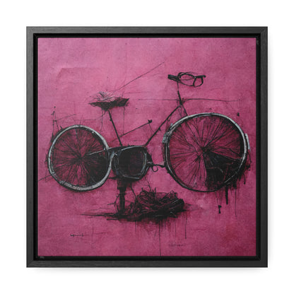 Bicycle 4, Valentinii, Gallery Canvas Wraps, Square Frame