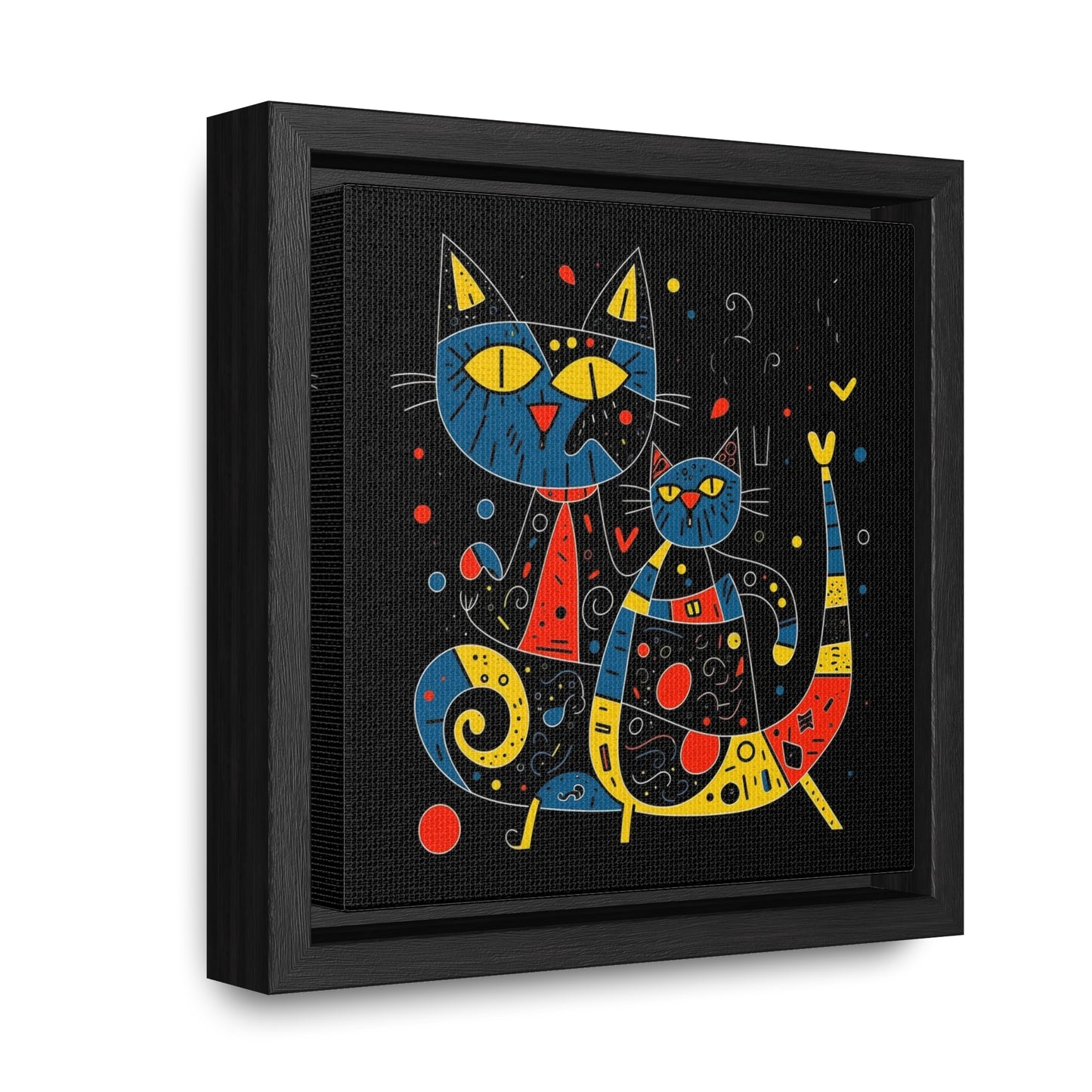 Cat 153, Gallery Canvas Wraps, Square Frame