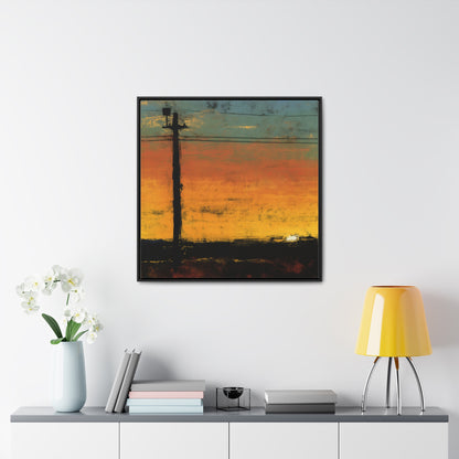 Land of the Sun 82, Valentinii, Gallery Canvas Wraps, Square Frame