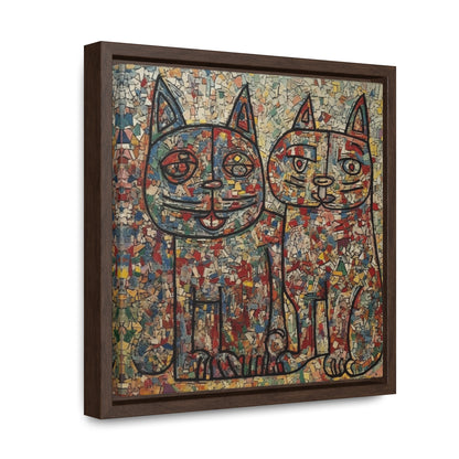 Cat 5, Gallery Canvas Wraps, Square Frame