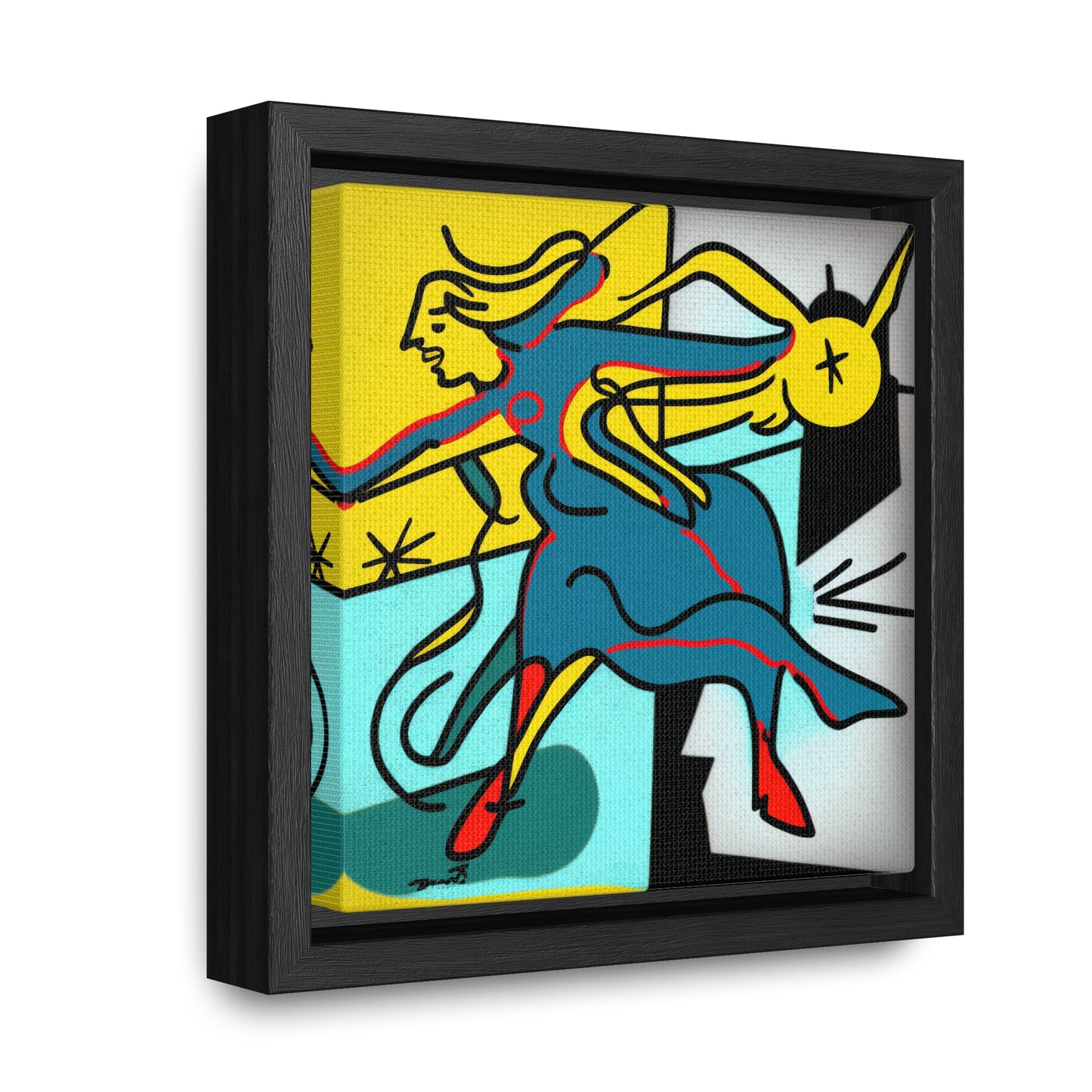 Naivia 23, Gallery Canvas Wraps, Square Frame