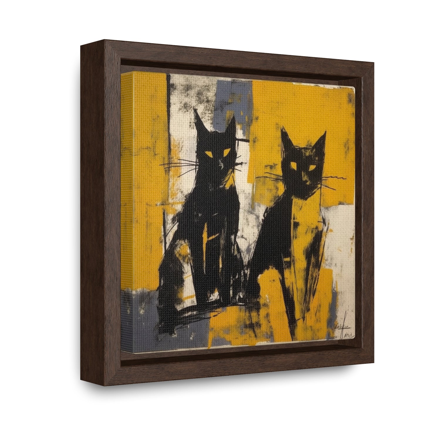 Cat 14, Gallery Canvas Wraps, Square Frame