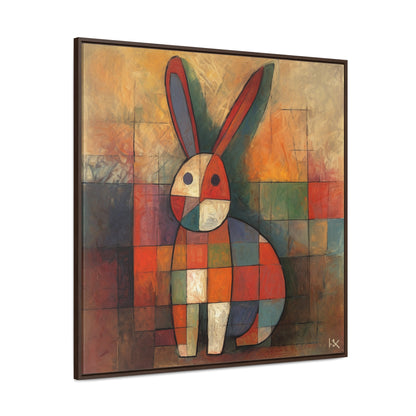 Rabbit 17, Gallery Canvas Wraps, Square Frame