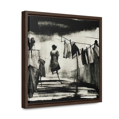 Domestic Memories 13, Valentinii, Gallery Canvas Wraps, Square Frame