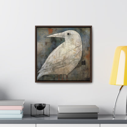 Bird 2, Gallery Canvas Wraps, Square Frame