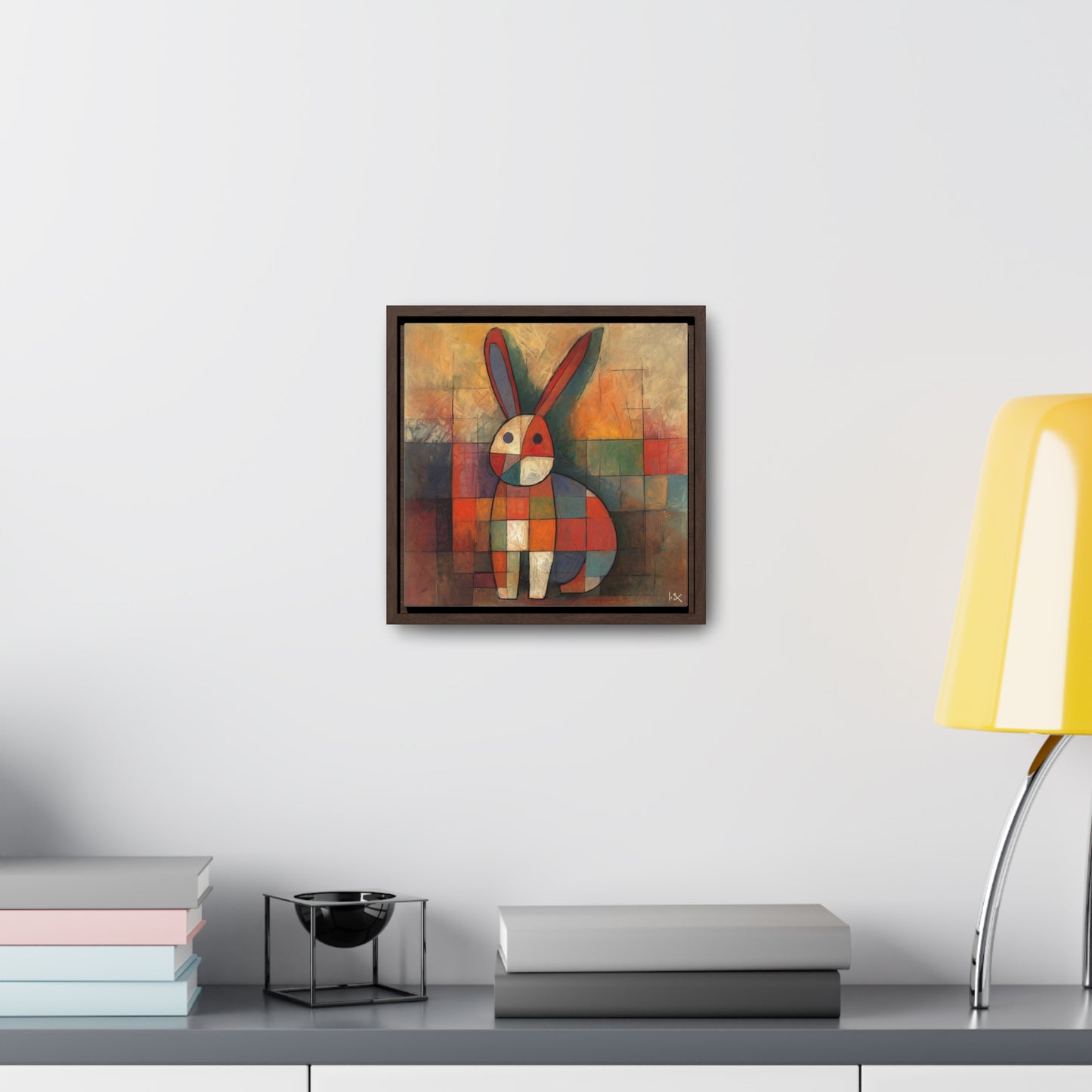 Rabbit 17, Gallery Canvas Wraps, Square Frame