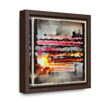 Land of the Sun 8, Valentinii, Gallery Canvas Wraps, Square Frame