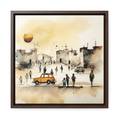Childhood 7, Valentinii, Gallery Canvas Wraps, Square Frame
