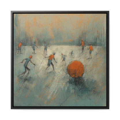 Childhood 38, Gallery Canvas Wraps, Square Frame