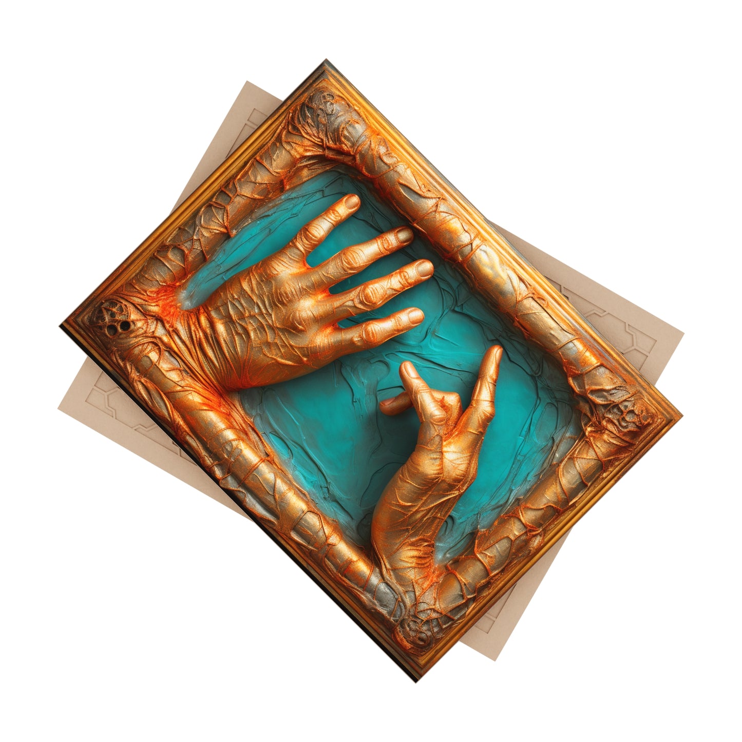 Hands 9, Ceramic Photo Tile