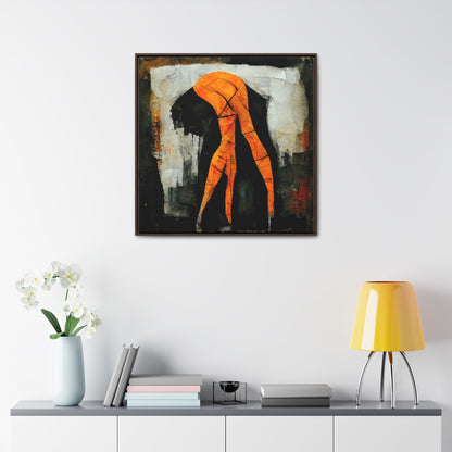 Feet and Drama 5, Valentinii, Gallery Canvas Wraps, Square Frame