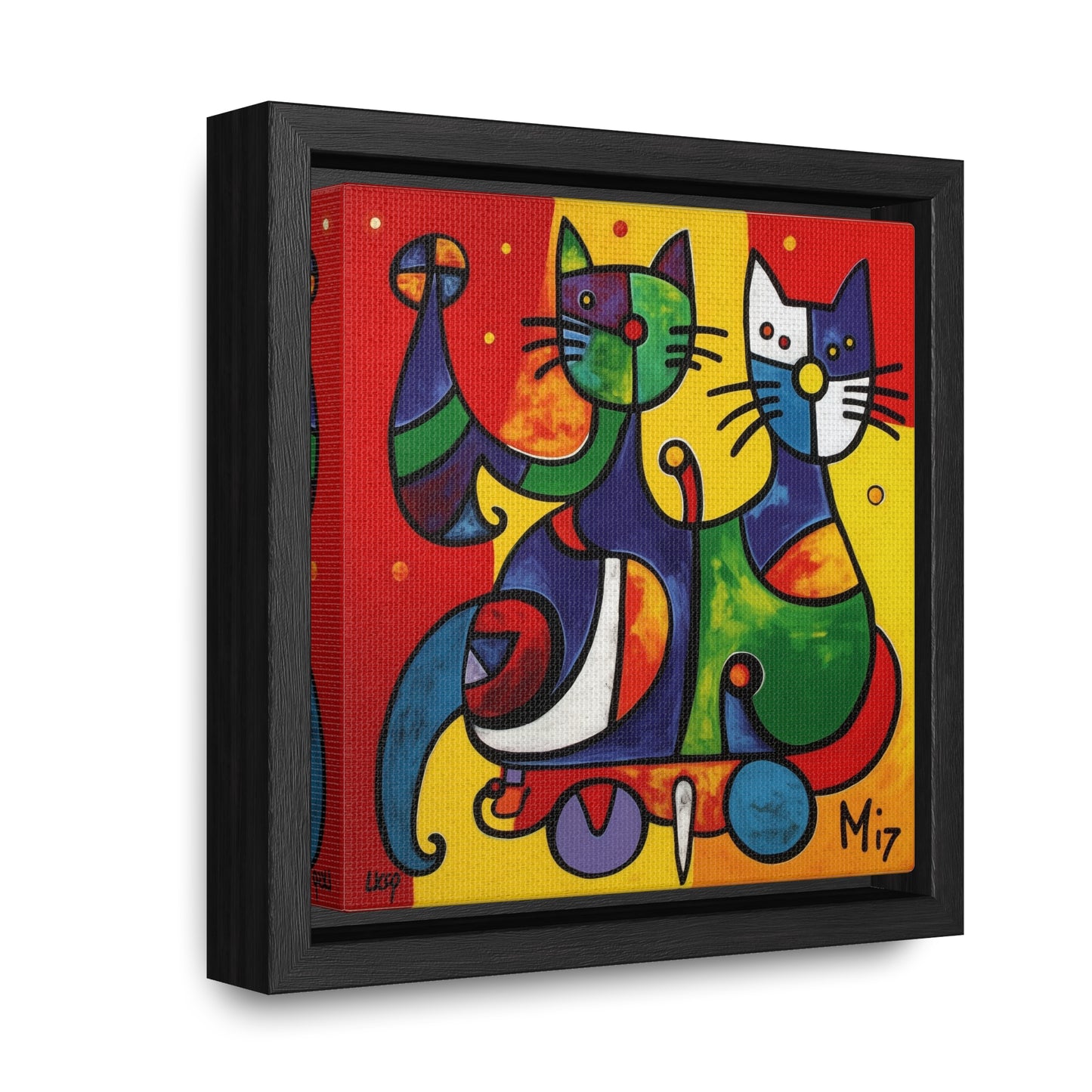 Cat 134, Gallery Canvas Wraps, Square Frame