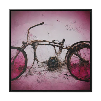 Bicycle 9, Valentinii, Gallery Canvas Wraps, Square Frame