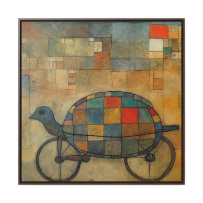 Turtle 9, Gallery Canvas Wraps, Square Frame