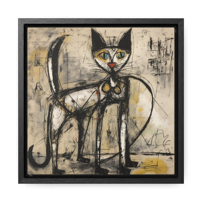 Cat 47, Gallery Canvas Wraps, Square Frame