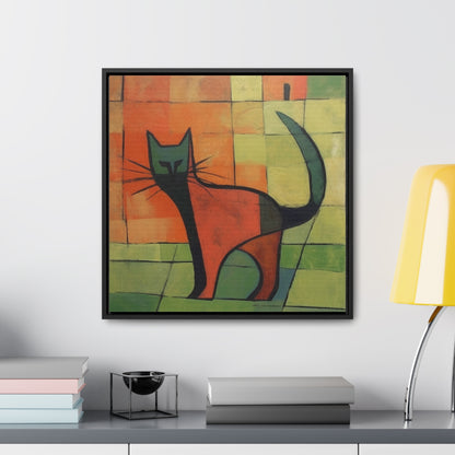 Cat 22, Gallery Canvas Wraps, Square Frame