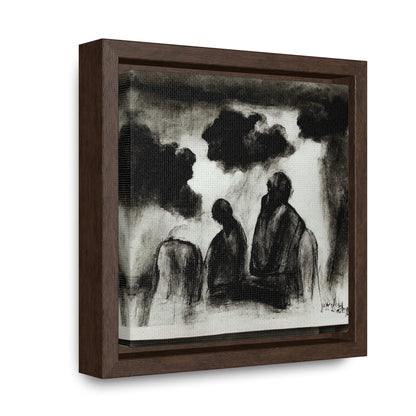 Palaeolithic Prayer 4, Valentinii, Gallery Canvas Wraps, Square Frame