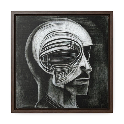 Brain 29, Valentinii, Gallery Canvas Wraps, Square Frame