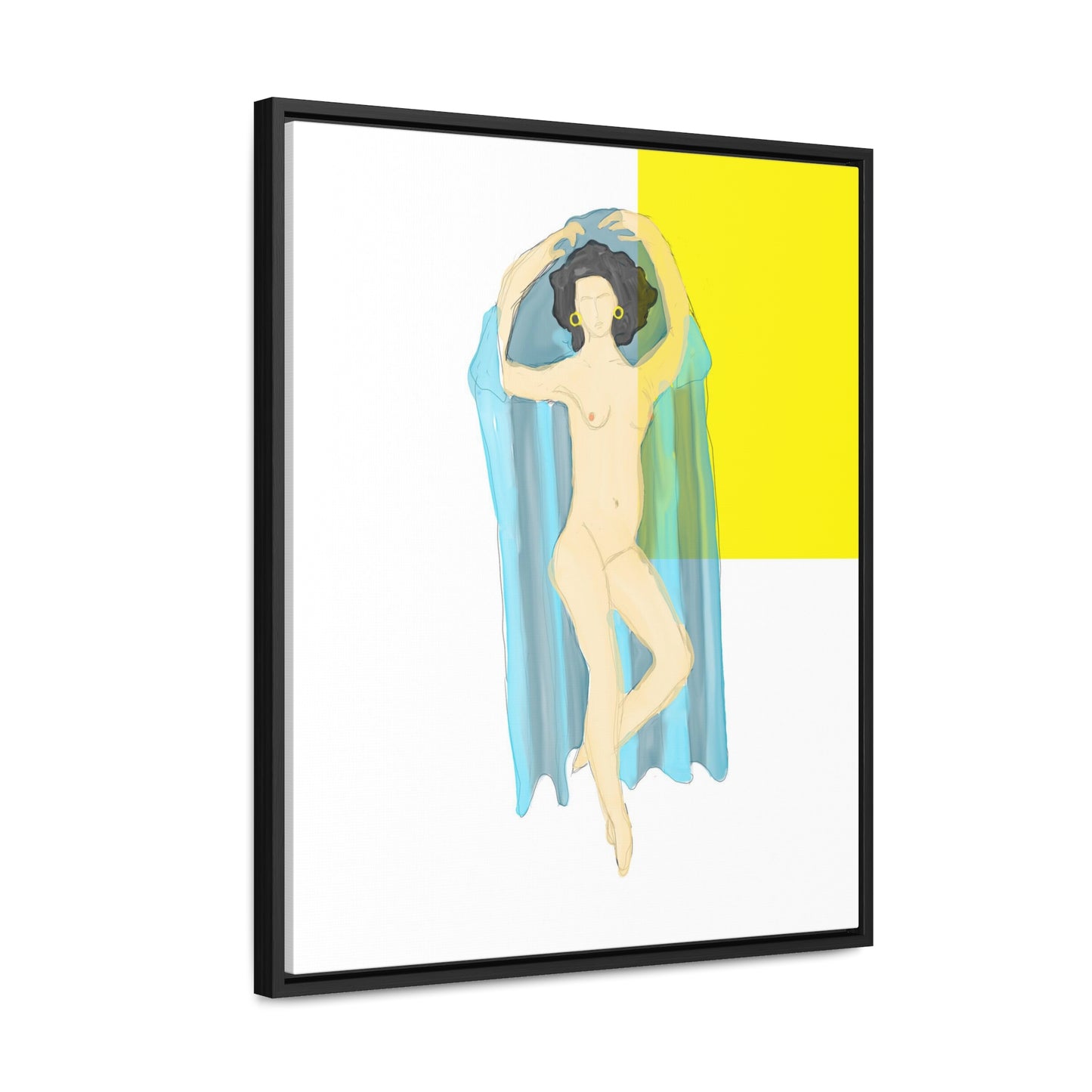 Dance in Nothingness, Original Eduard Pavel, Gallery Canvas Wraps, Vertical Frame