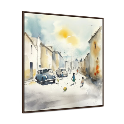 Childhood 14, Gallery Canvas Wraps, Square Frame