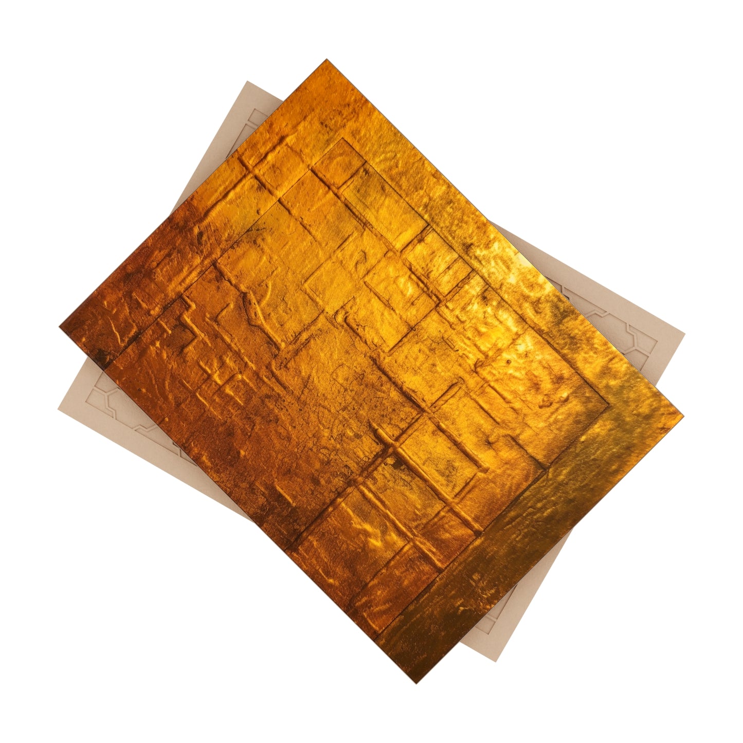 Gold 5, Ceramic Photo Tile