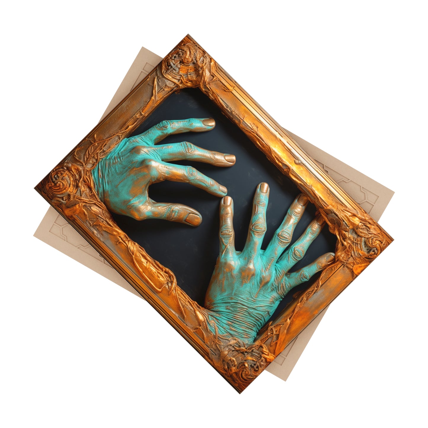 Hands 139, Ceramic Photo Tile