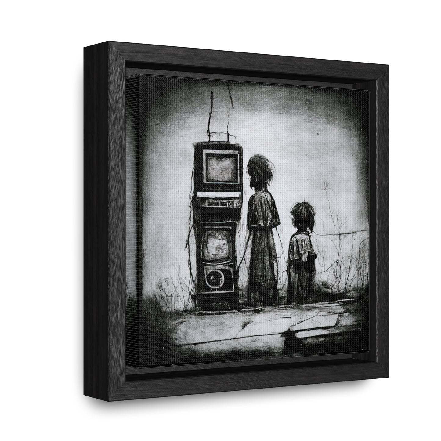 Childhood Wave 5, Valentinii, Gallery Canvas Wraps, Square Frame