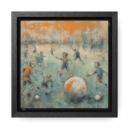Childhood 31, Gallery Canvas Wraps, Square Frame