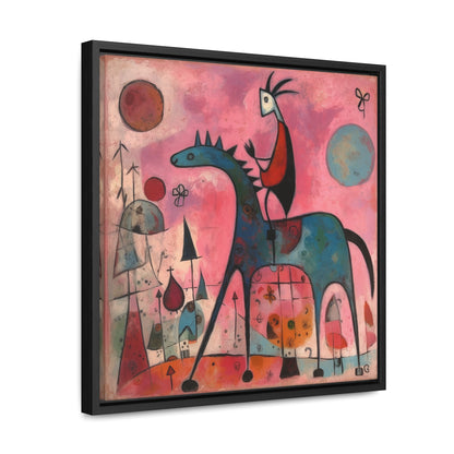 The Dreams of the Child 38, Gallery Canvas Wraps, Square Frame