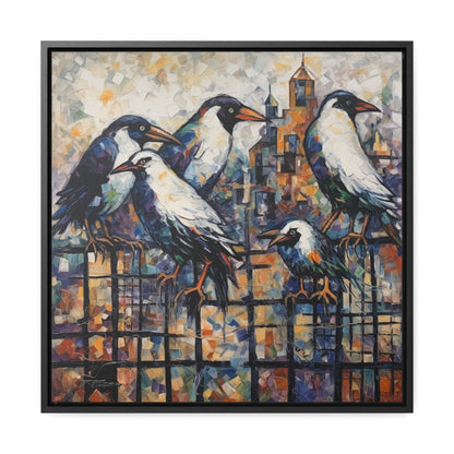 Bird 22, Gallery Canvas Wraps, Square Frame