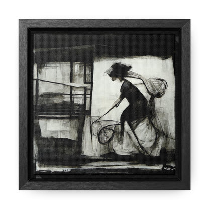 Domestic Memories 41, Valentinii, Gallery Canvas Wraps, Square Frame