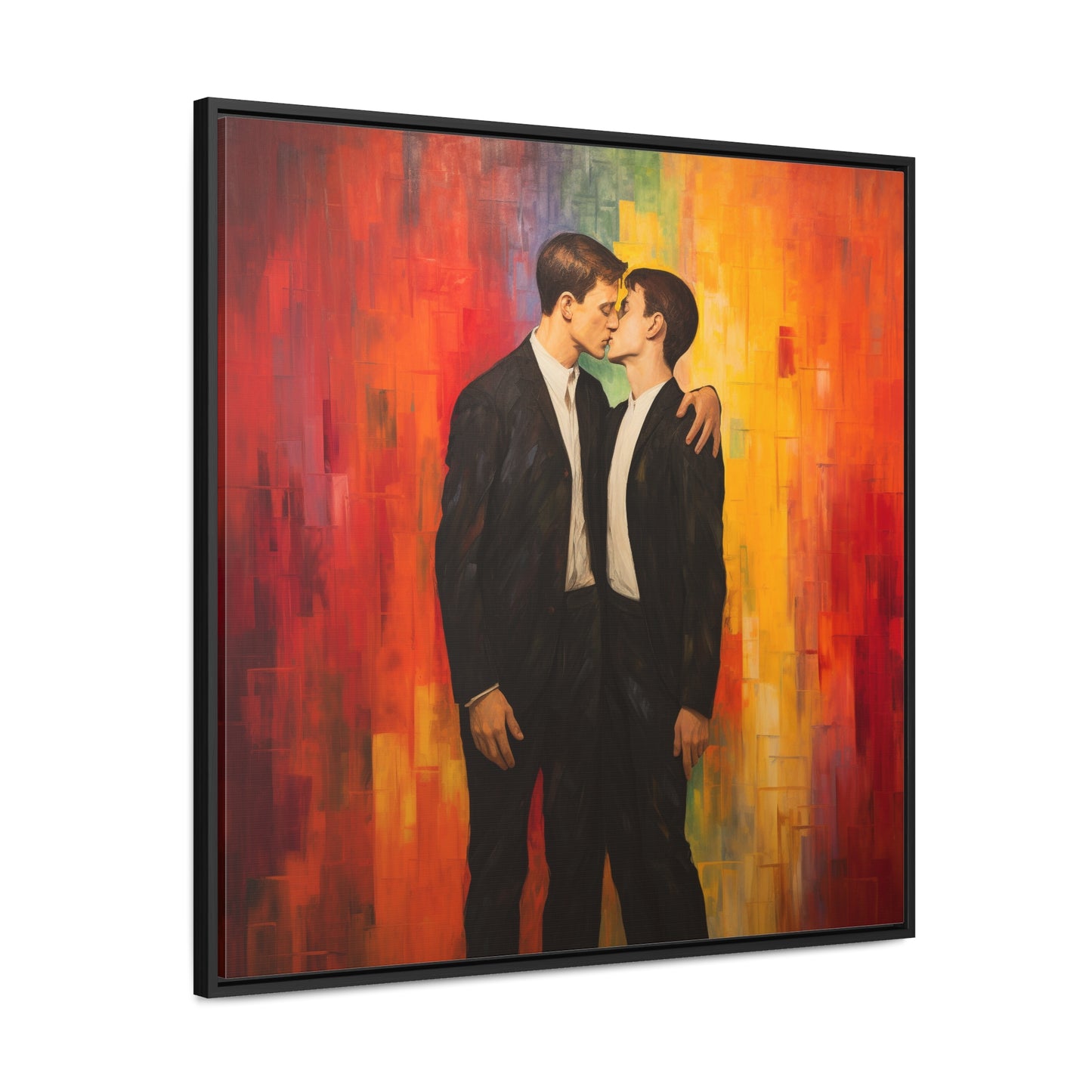 LGBT 8, Gallery Canvas Wraps, Square Frame