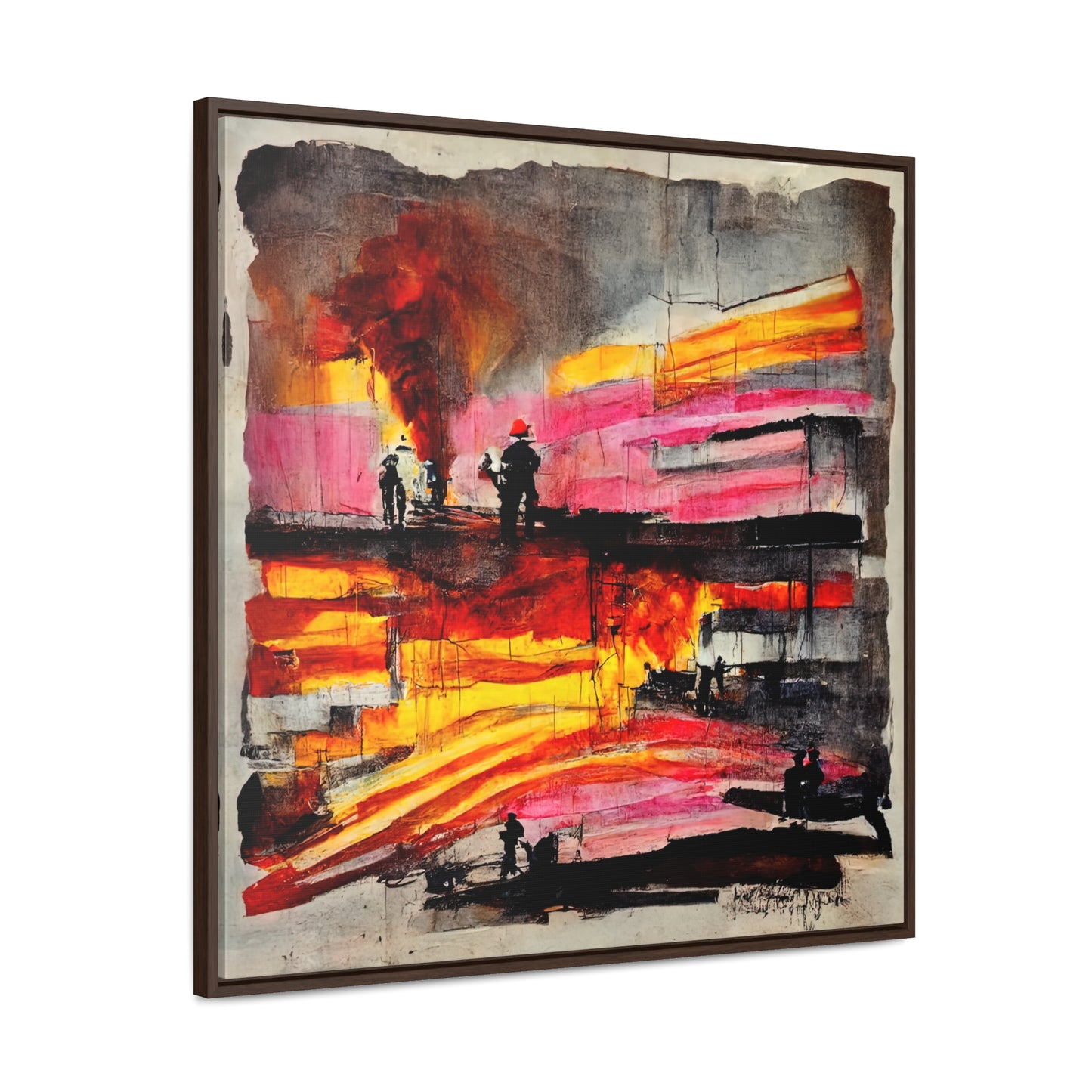 Land of the Sun 2, Valentinii, Gallery Canvas Wraps, Square Frame