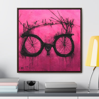 Bicycle, Valentinii, Gallery Canvas Wraps, Square Frame