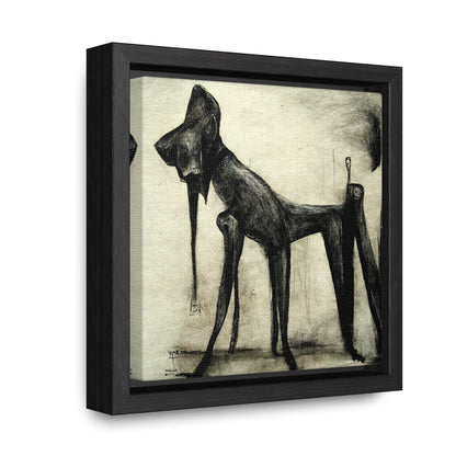 Dogs and Puppies 18, Valentinii, Gallery Canvas Wraps, Square Frame